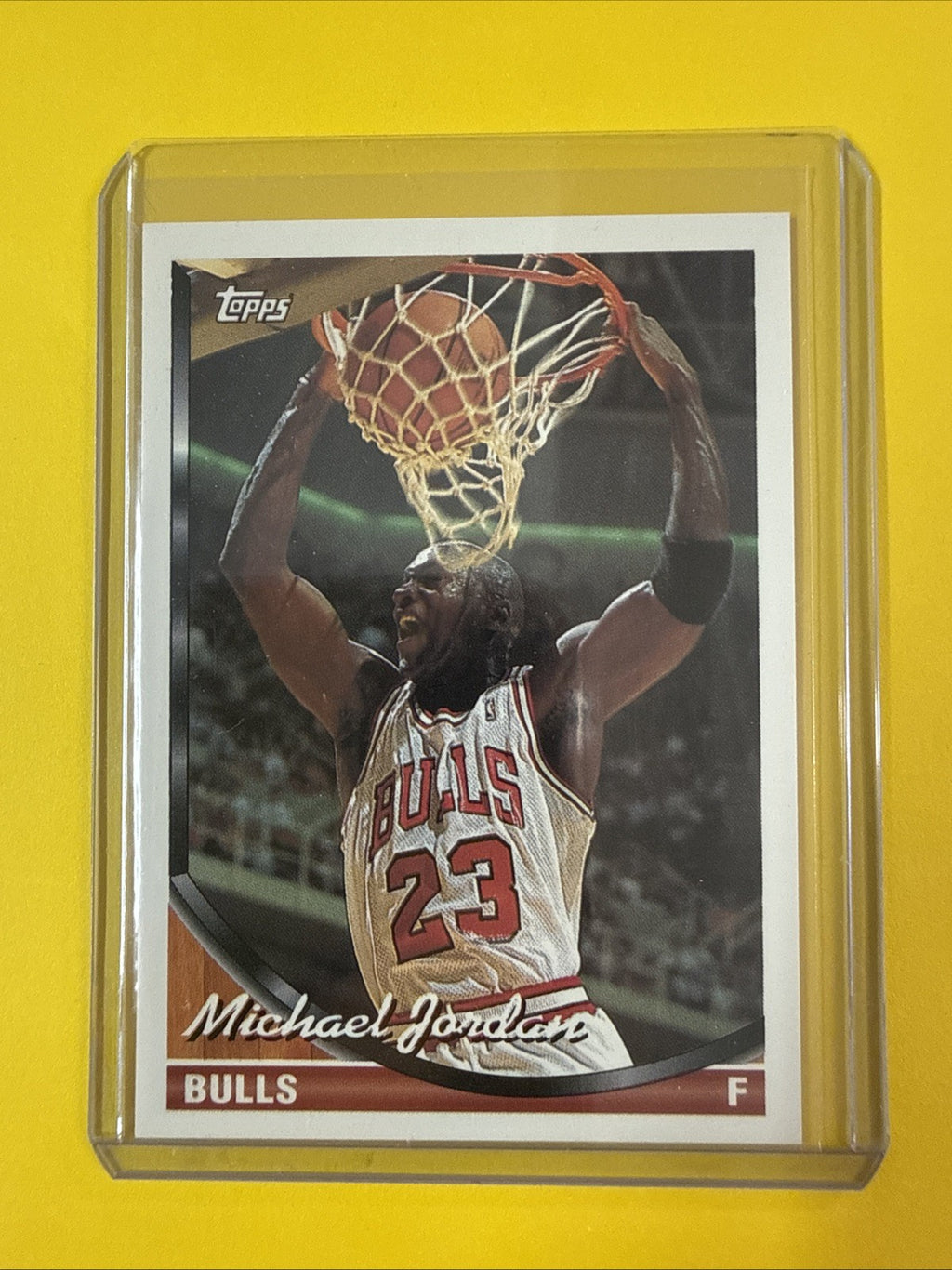 Michael Jordan 1993/94 Topps Card #23 - front