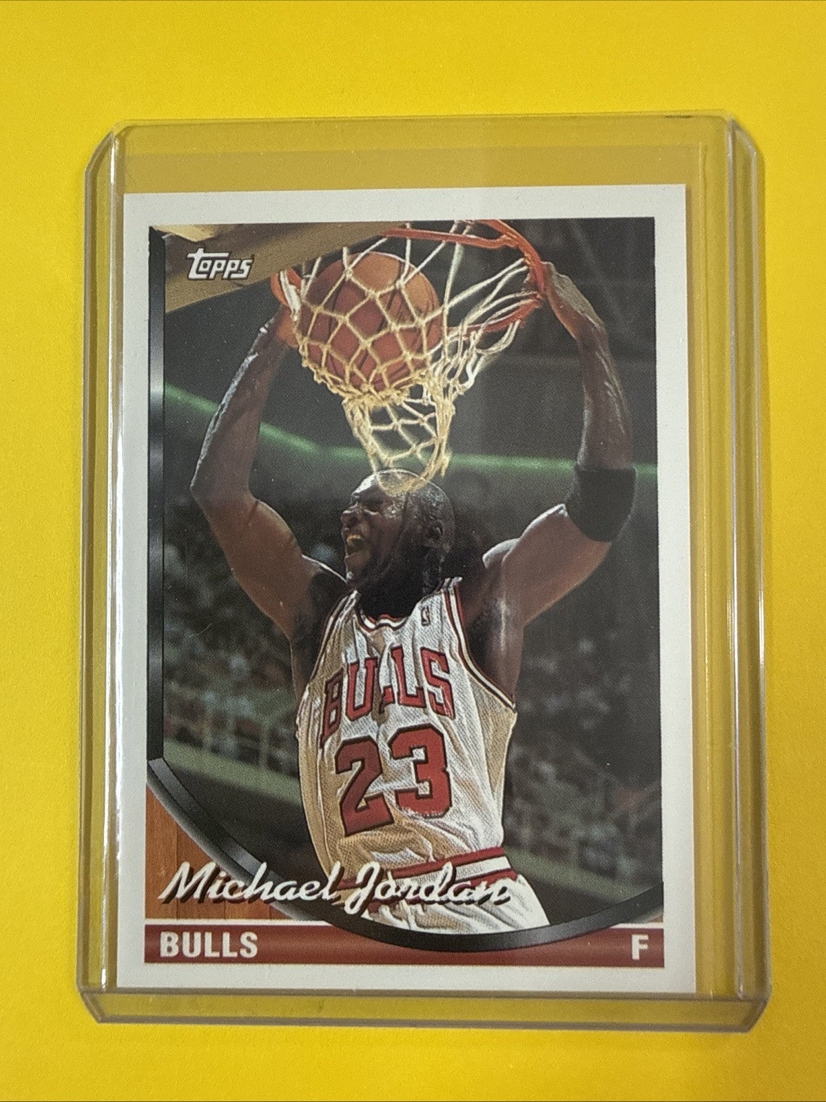 Michael Jordan 1993/94 Topps Card #23 - front