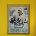 Auston Matthews 2019/20 UD Winter Card - front