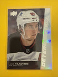 Jack Hughes 2024/25 Overtime Determination Card - front