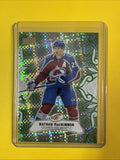 Nathan MacKinnon 2024/25 UD Ice Emerald Green Card - front