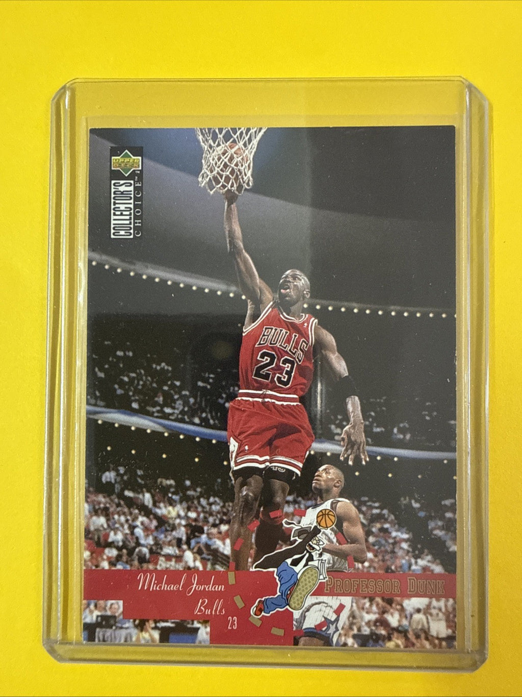 Michael Jordan 1995/96 UD Collectors Choice Card #195 - front