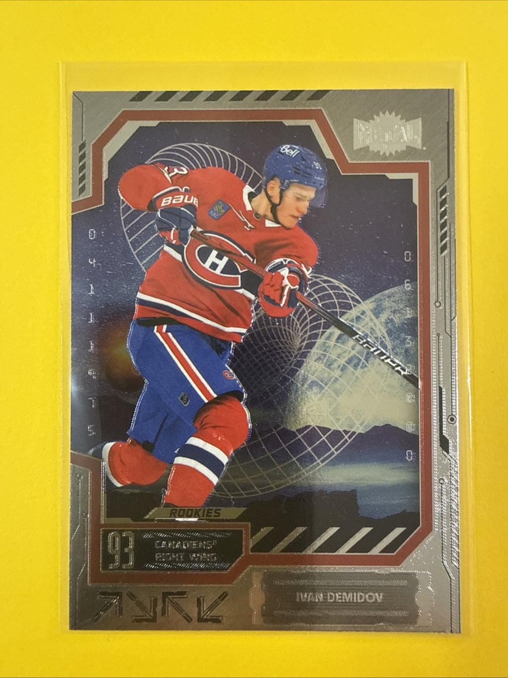 Ivan Demidov 2025/26 Metal Universe Rookie Card - front