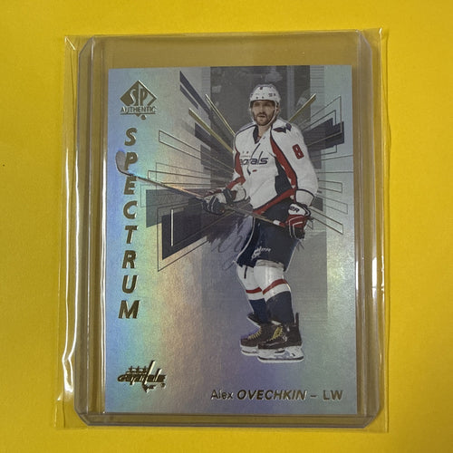 Alex Ovechkin 2016/17 SP Authentic Spectrum FX Card - front