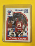 Michael Jordan 1989/90 NBA Hoops All-Star Game Card #21 - front