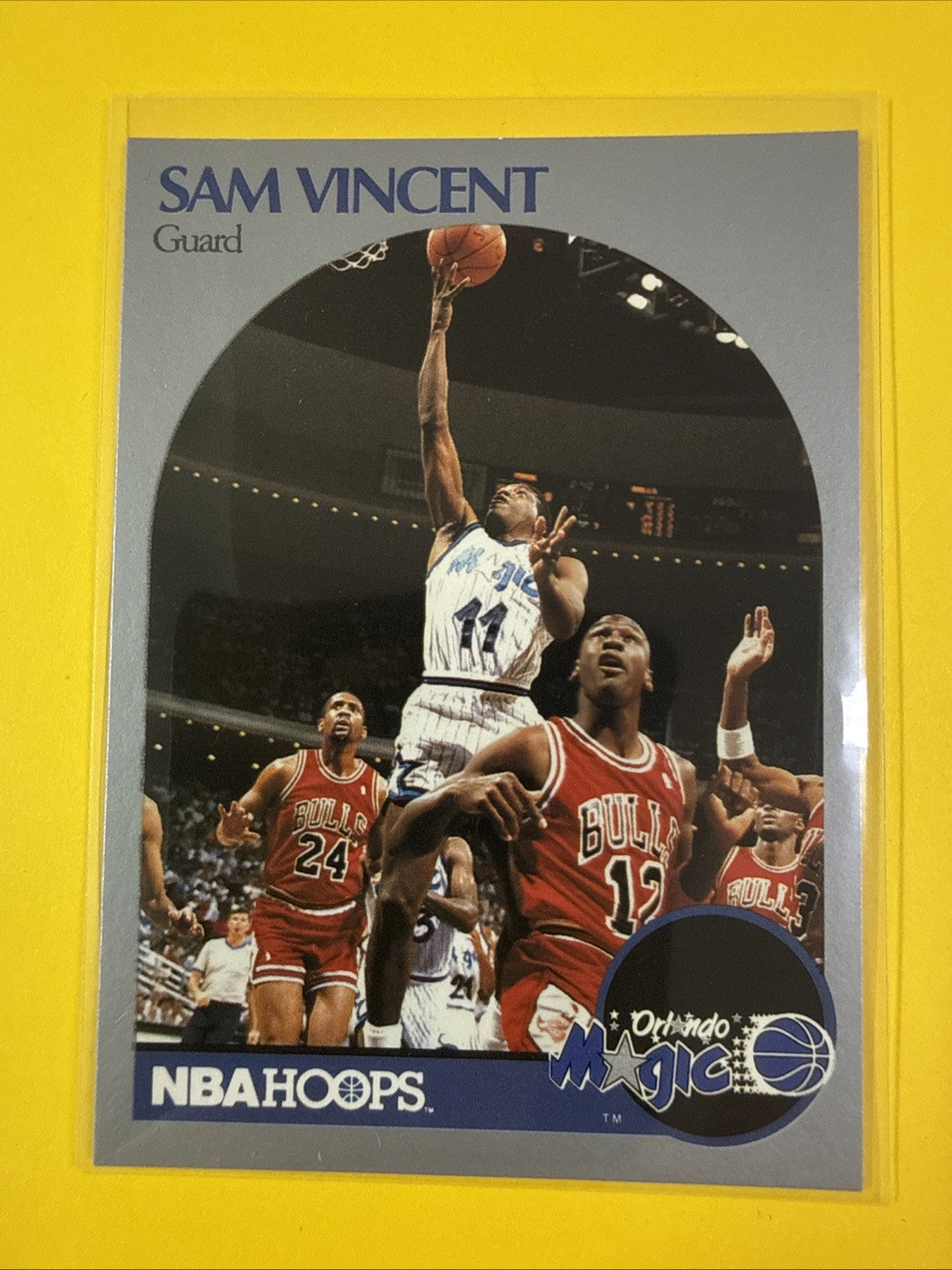 1990-91 NBA Hoops - Michael Jordan Wearing #12 His Jersey Was Stolen - front