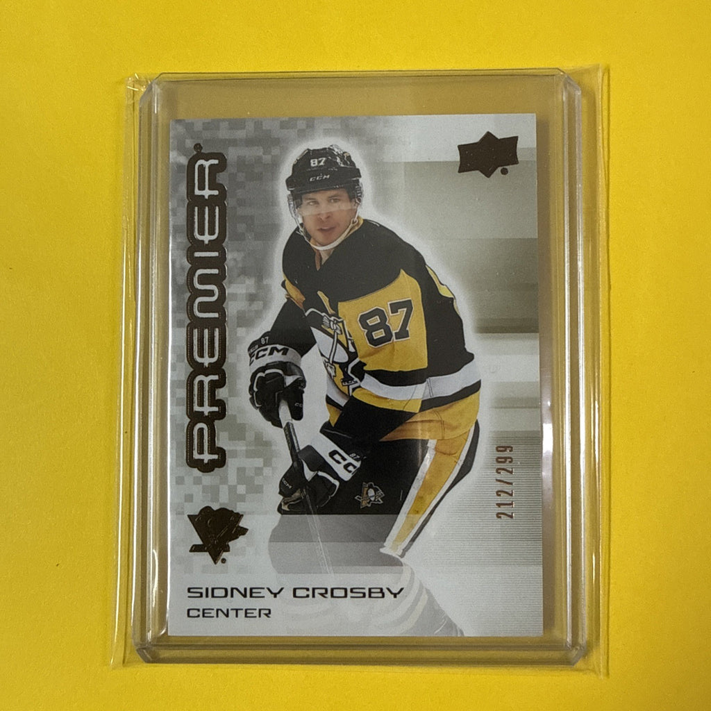 Sidney Crosby 2024/25 Premier Card Out of /299 - front