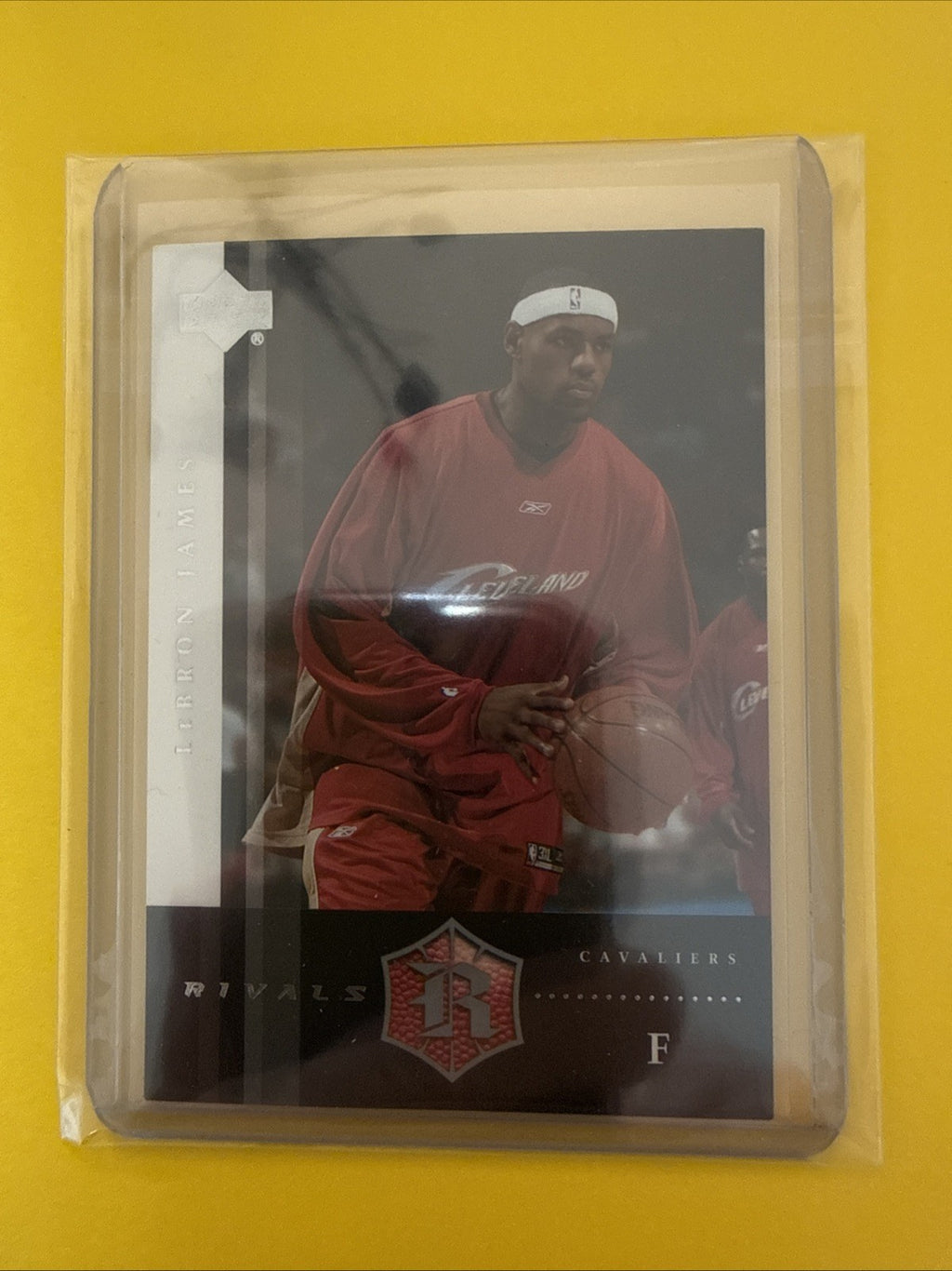 LeBron James 2004 UD Rivals - front