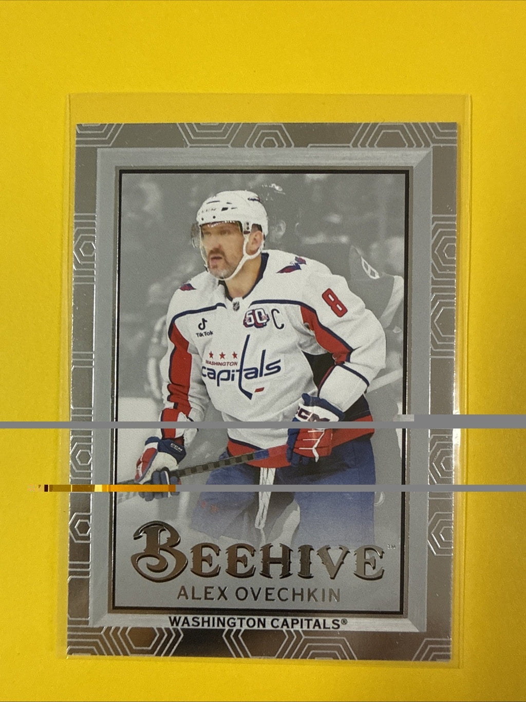 Alex Ovechkin 2024/25 UD Beehive Card - front