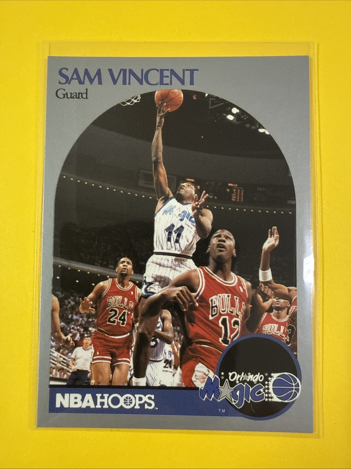 1990-91 NBA Hoops - Michael Jordan Wearing #12 His Jersey Was Stolen - front