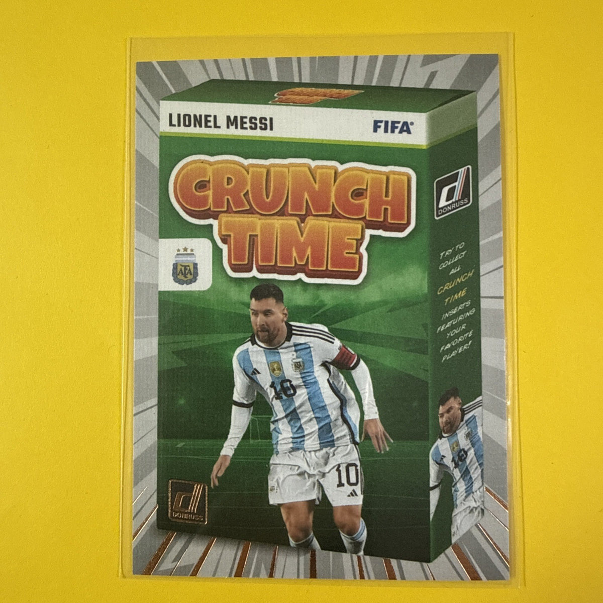 Lionel Messi 2023/24 Donruss Card - front