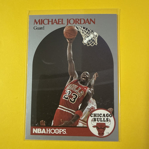 1990-91 NBA Hoops - All-Star Game Michael Jordan - front