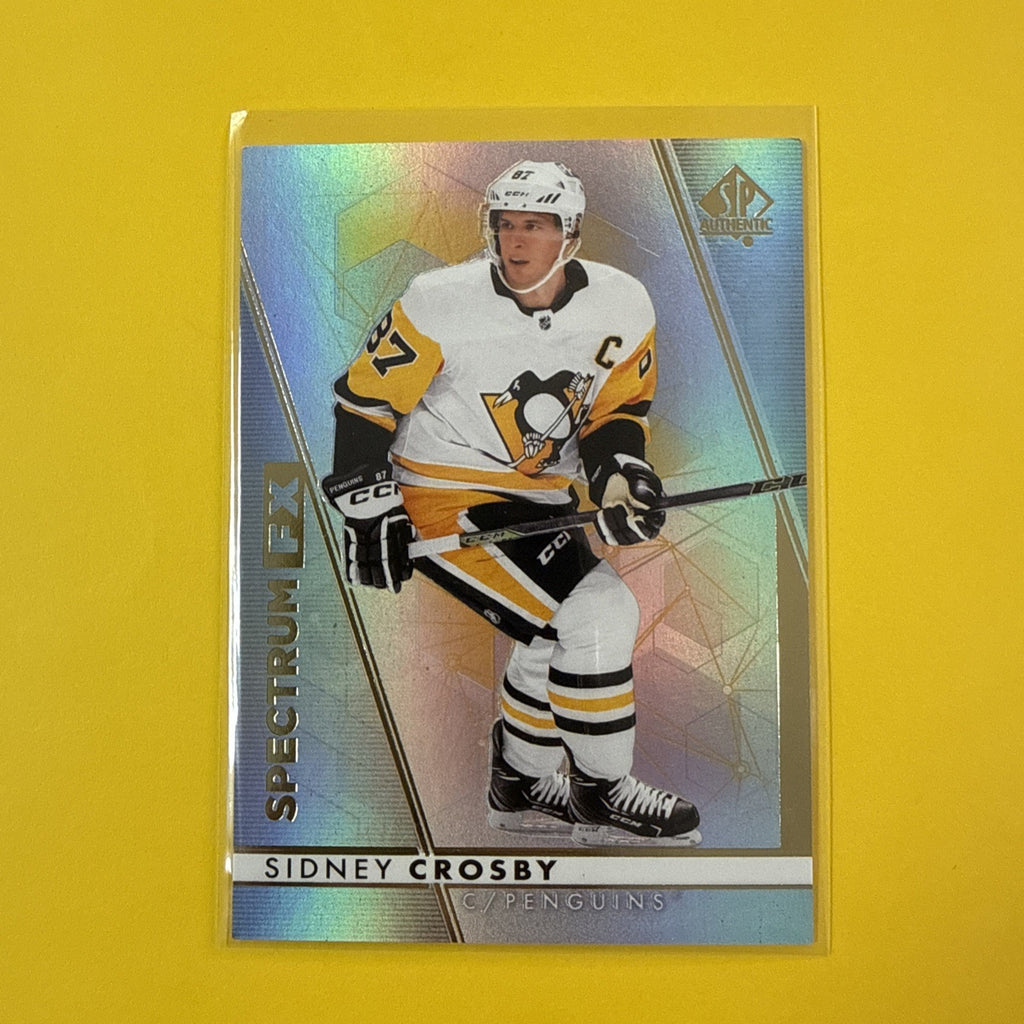 Sidney Crosby 2022/23 SP Authentic FX Spectrum Card - front