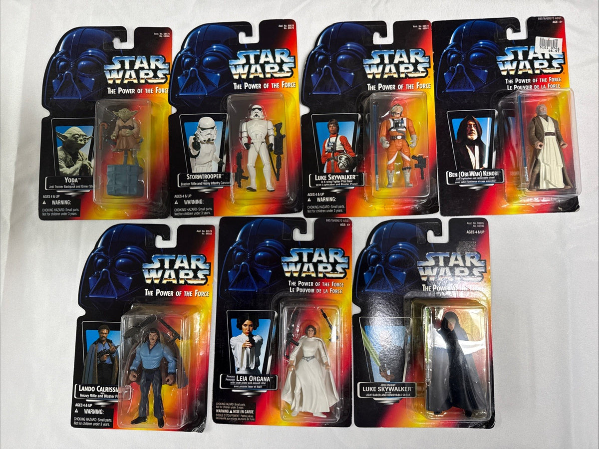 Star Wars 1996 Action Figures 7 Pcs - front