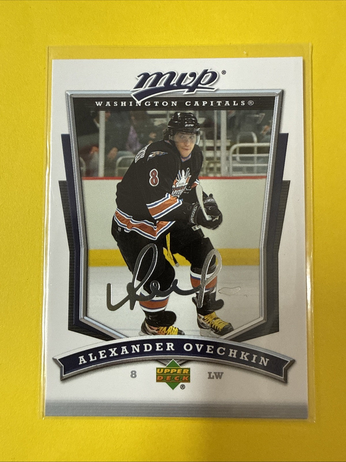 Alexander Ovechkin 2007 Card - front