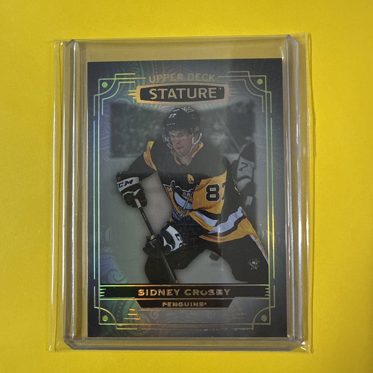 Sidney Crosby 2022/23 Stature Card - front