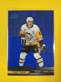 Overtime 2025/26 Blue Foil Sidney Crosby Card - front