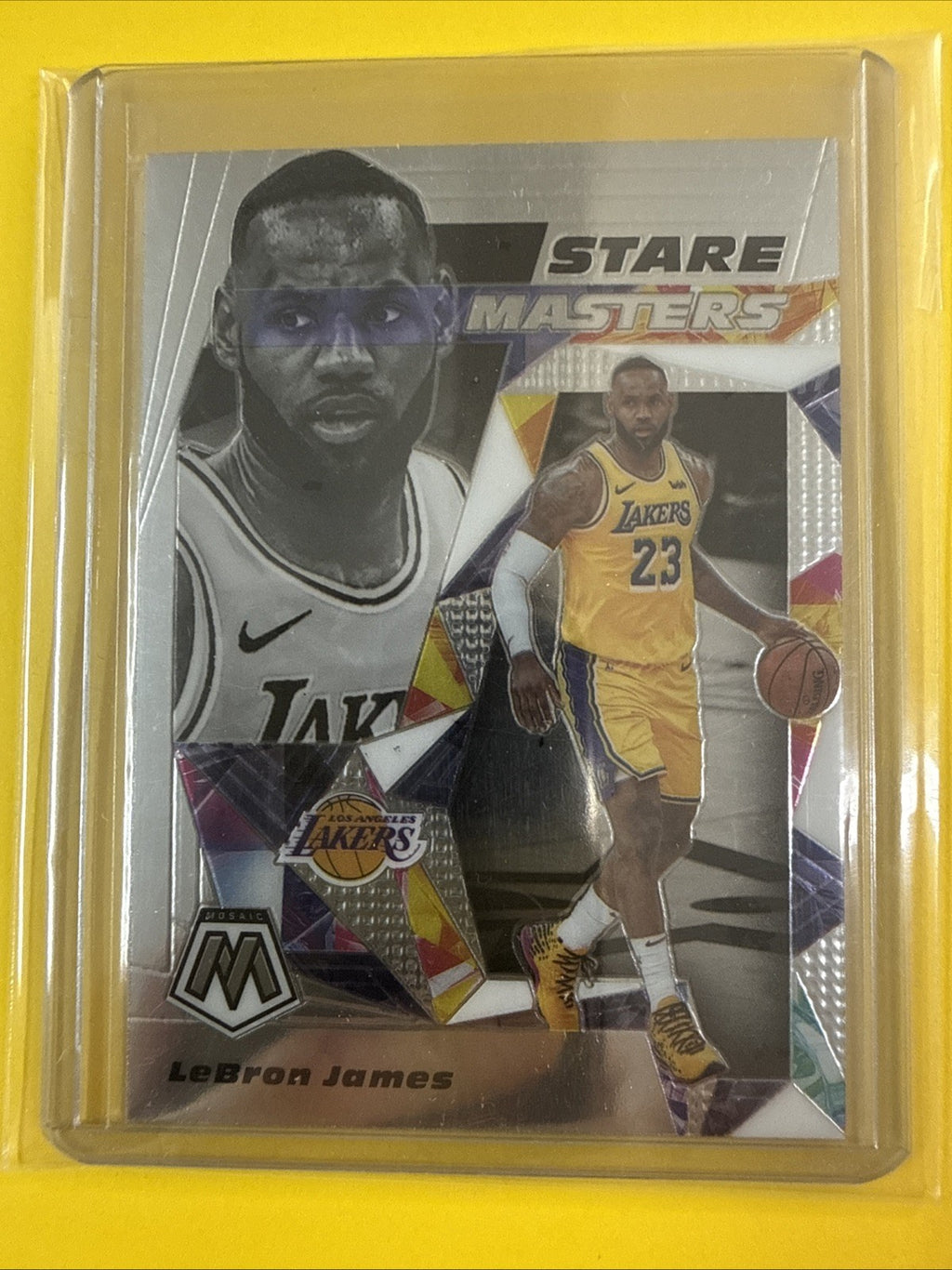 LeBron James 2019/20 NBA Card - front