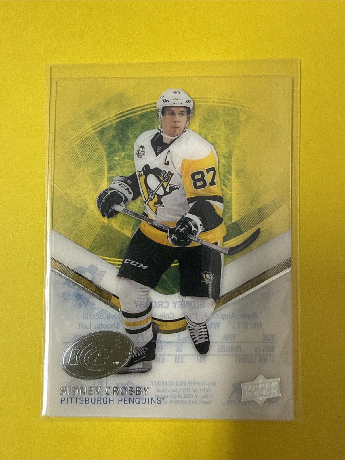 Sidney Crosby 2016/17 Cards - front