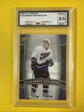 Alex Ovechkin 2006 UD Trilogy Card Graded 8.5 - front