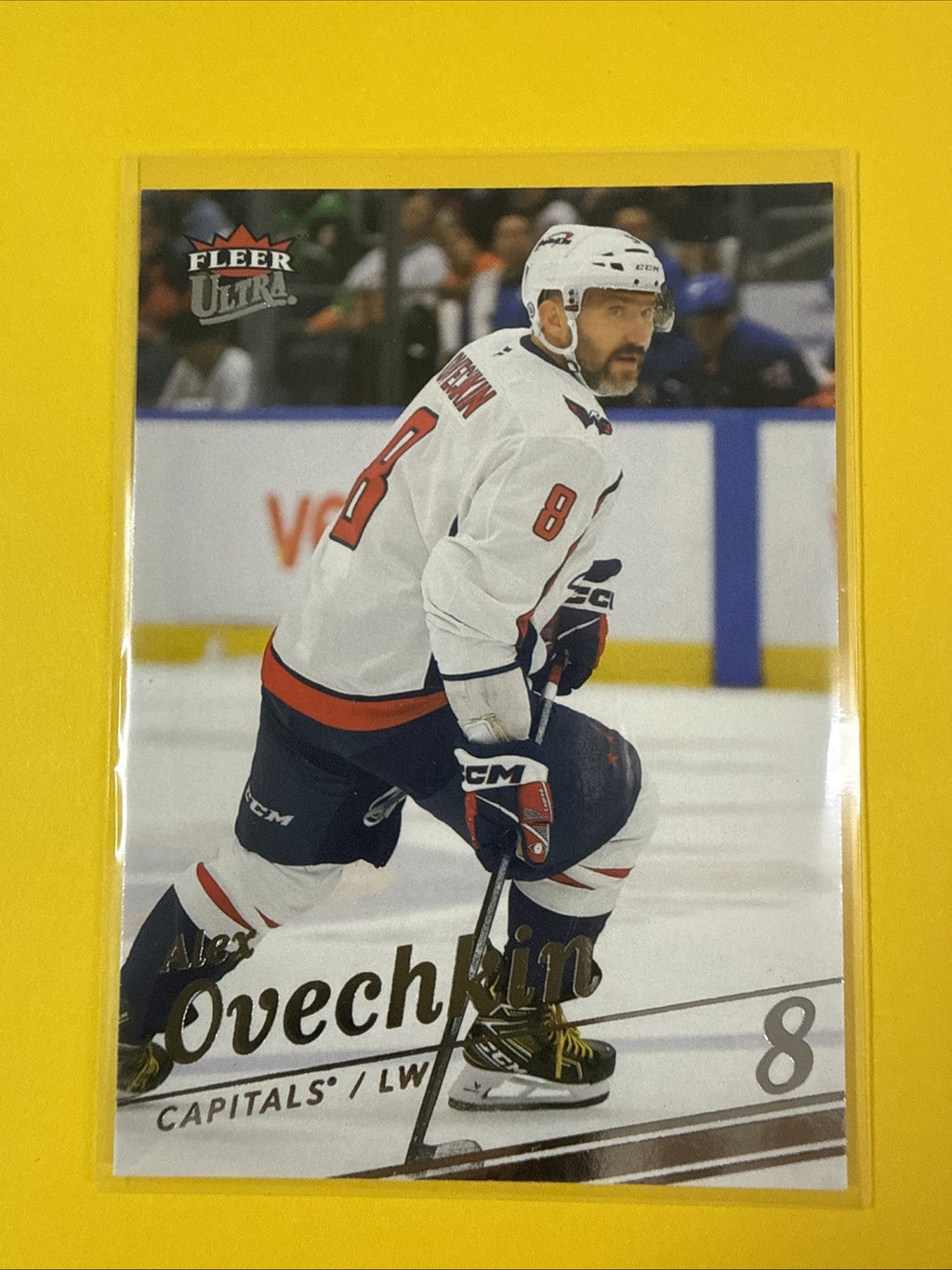 Alex Ovechkin . 2025/26 Fleer Ultra Card - front