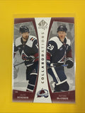 Nathan MacKinnon 2025/26 SP Authentic Collaborations Card - front