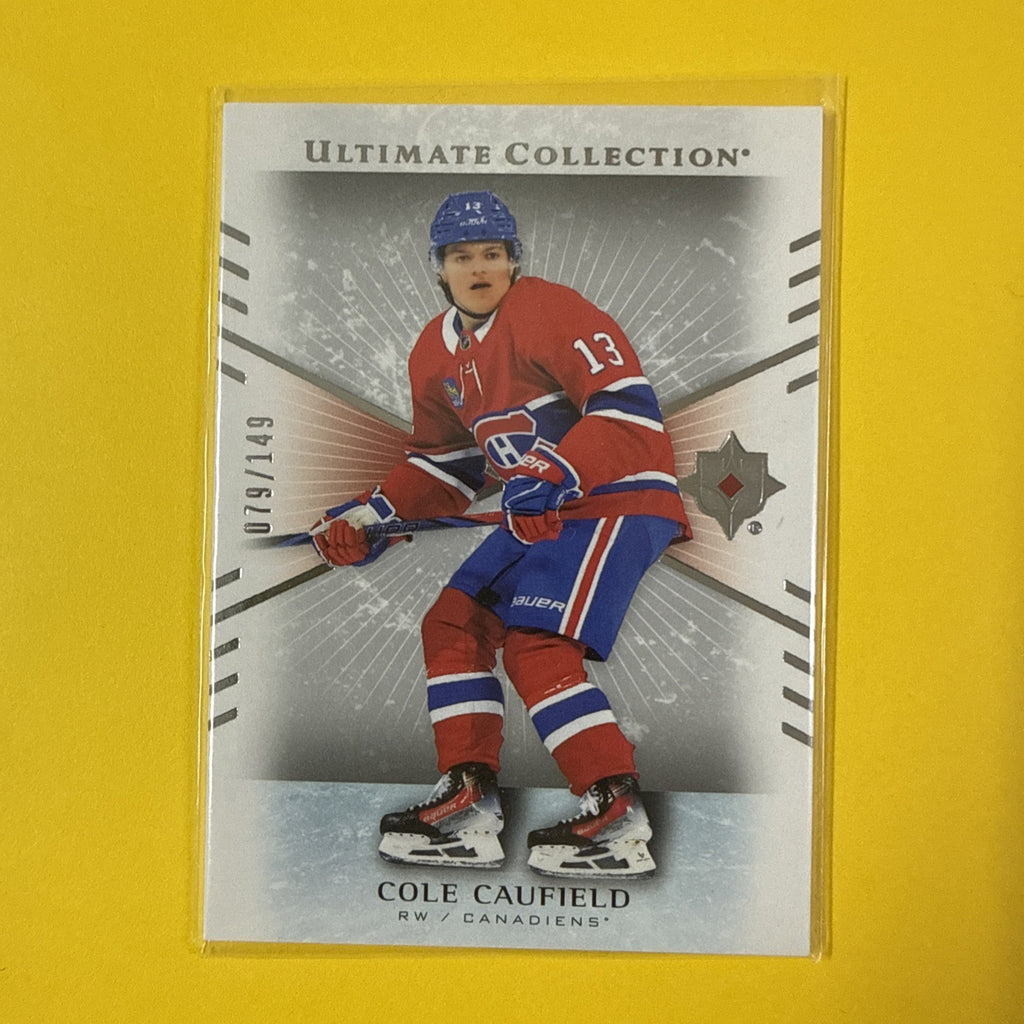 Ultimate Collection Hockey 2025/26 Cole Caufield Card /149 - front