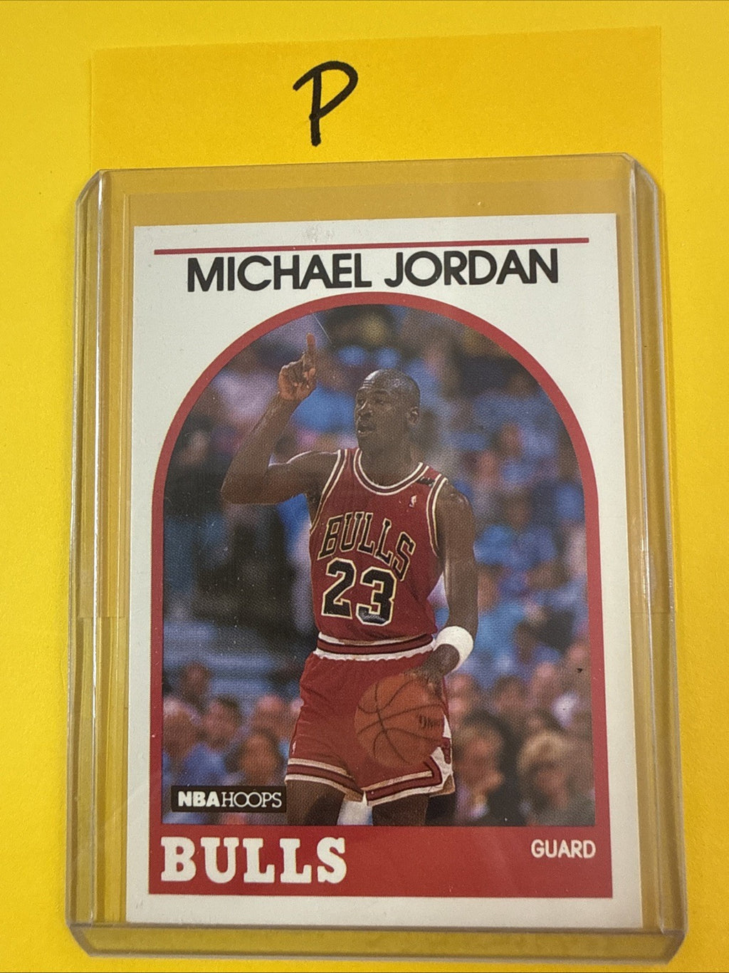 Michael Jordan 1989/90 NBA Hoops Card #200 - front