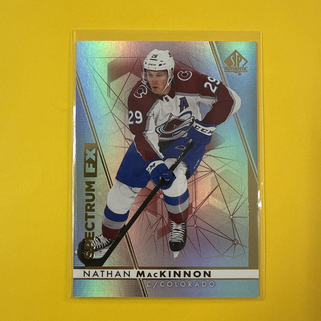 Nathan Mackinon 2022/23 SP Authentic FX Spectrum Card - front