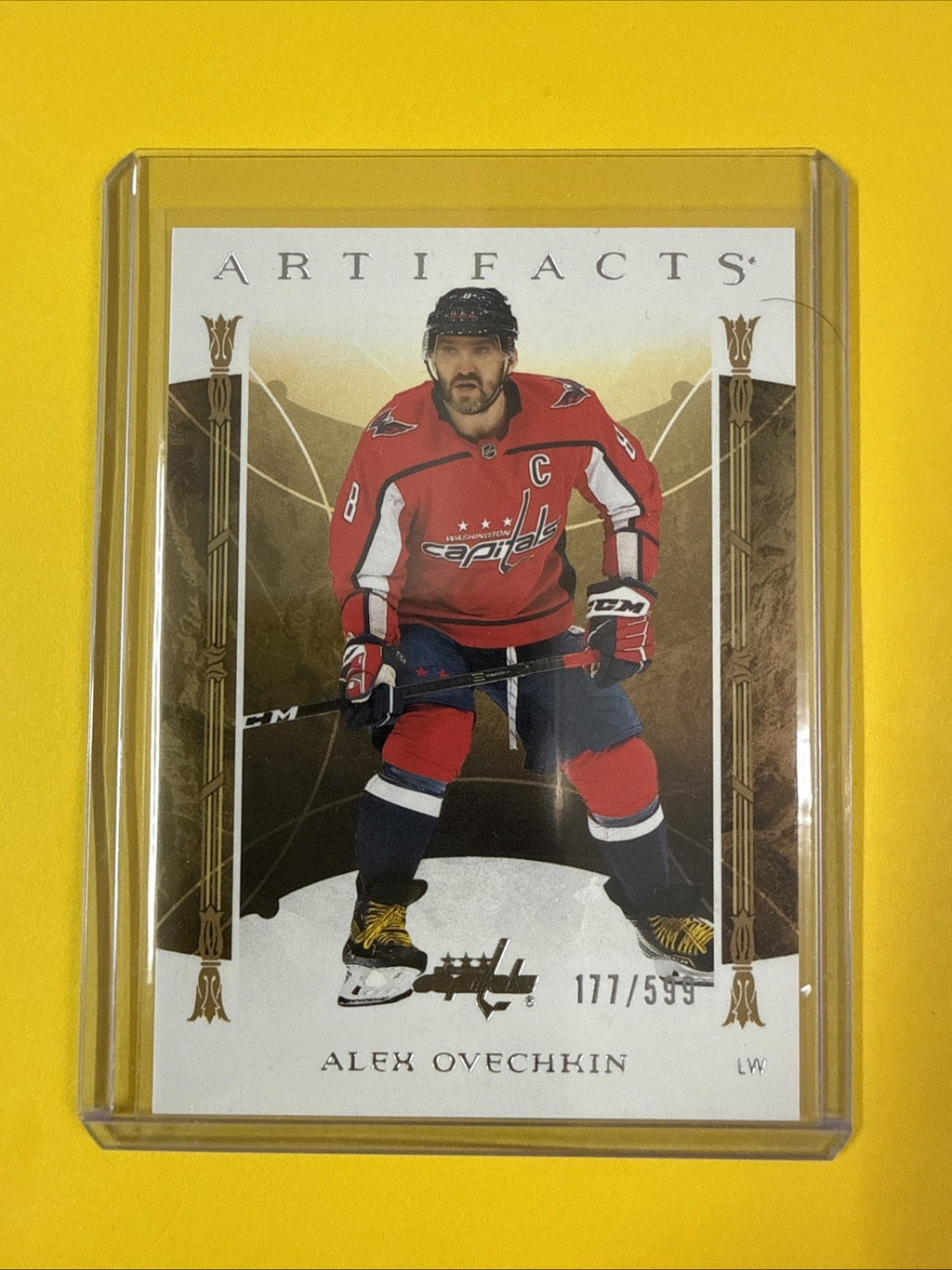 Alexander Ovechkin 2022/23 Artifacts Hockey Card 177/599 - front
