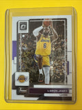 LeBron James 2022/23 Panini Donruss Optic NBA Card - front
