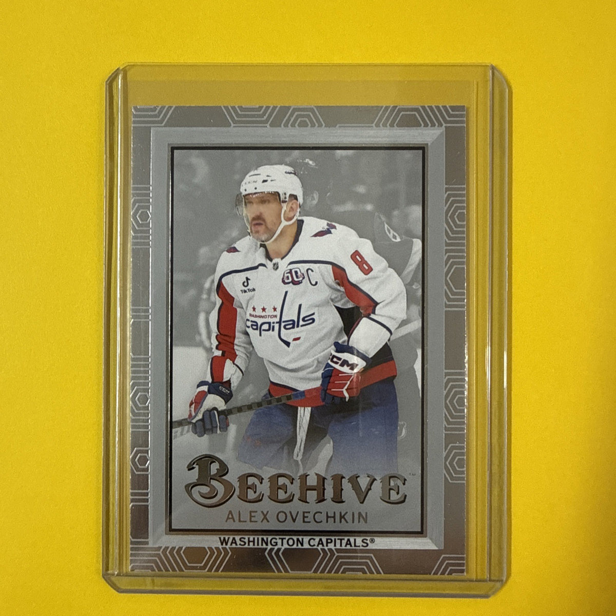 Alex Ovechkin 2024/25 UD Beehive Card - front
