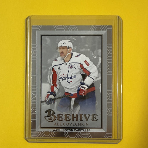 Alex Ovechkin 2024/25 UD Beehive Card - front