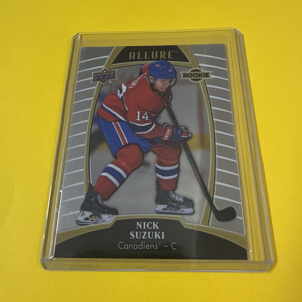 Nick Suzuki 2019/20 Allure Rookie Card - front