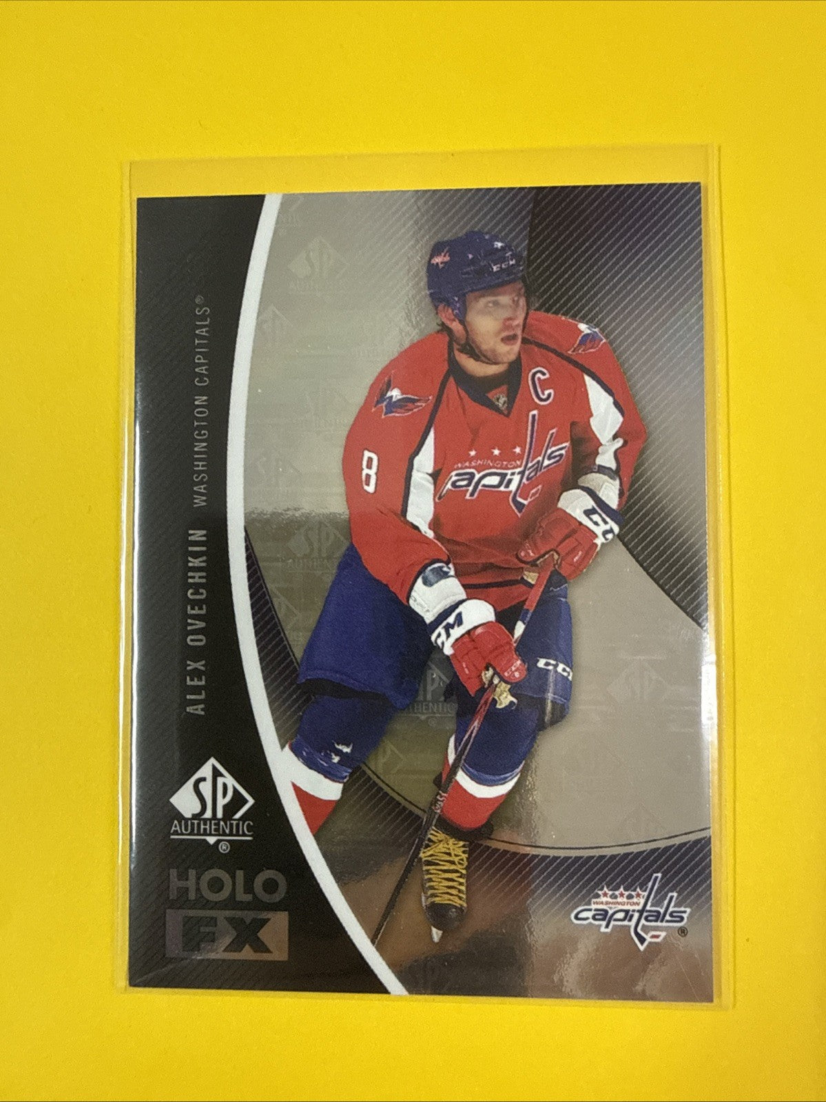Alex Ovechkin 2010/11 SP Authentic Holo FX Card - front