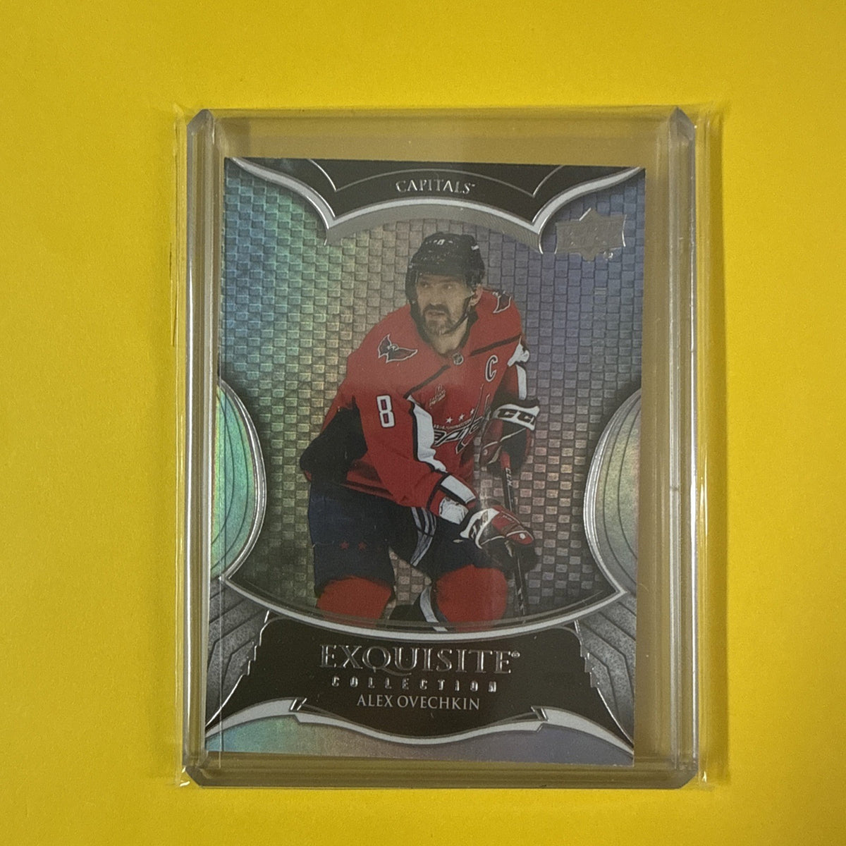 Alex Ovechkin 2023/24 Exquisite Collection Card Out of /399 - front