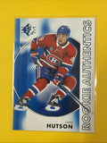 Lane Hutson 2024/25 SP Authentic Rookie Blue Card - front