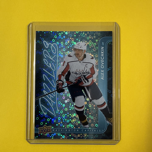 Alex Ovechkin 2024/25 UD Blue Dazzlers - front