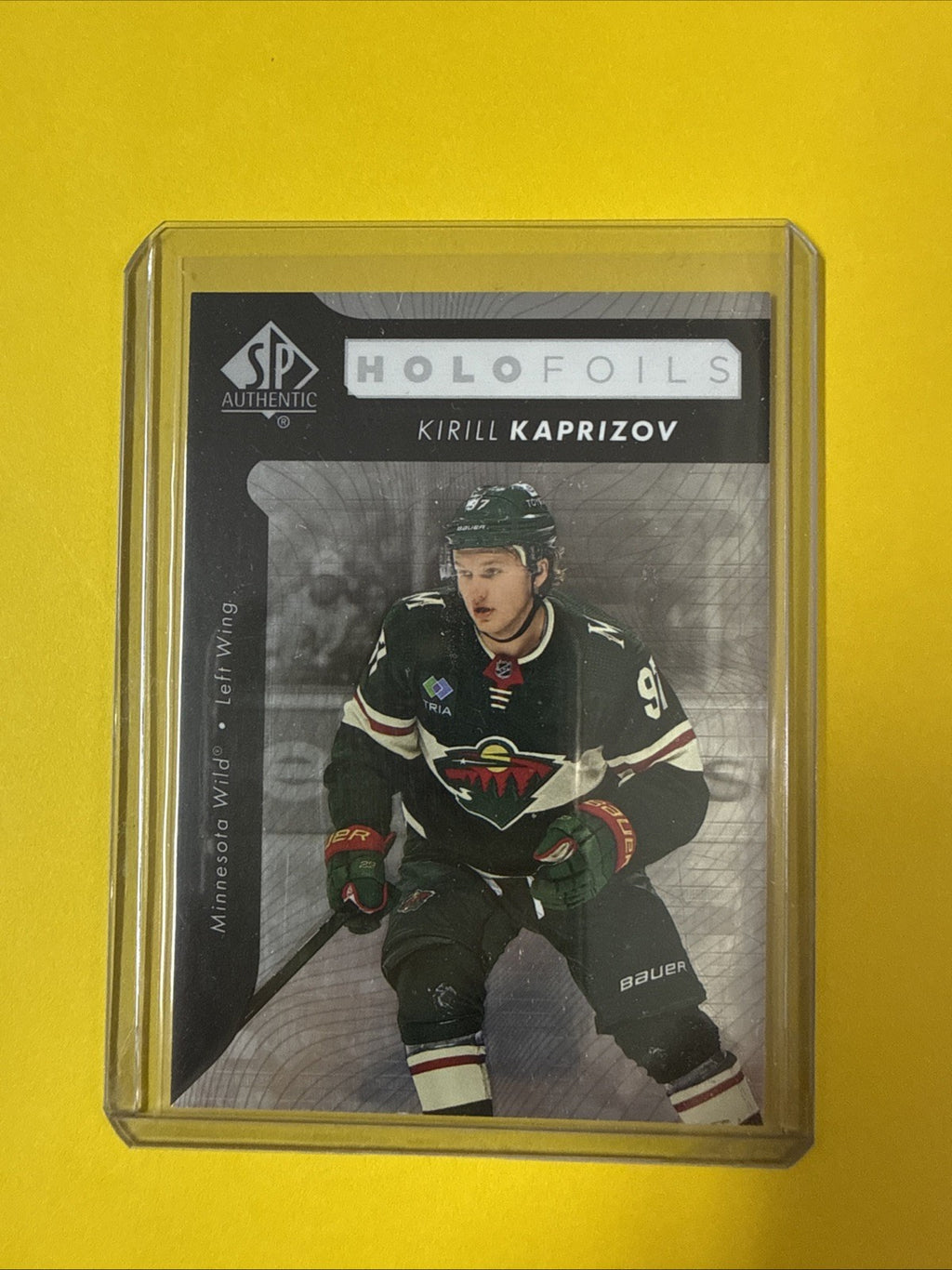 Kirill Kaprizov 2022/23 SP Authentic Holo Foils Card - front